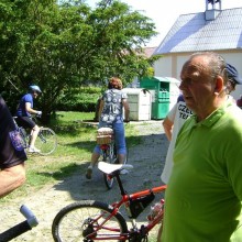 Cyklistický výlet mikroregionu litovelsko s hejtmanem Olomouckého kraje