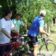 Cyklistický výlet mikroregionu litovelsko s hejtmanem Olomouckého kraje