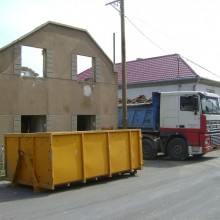 Demolice domu Loučka č. 58